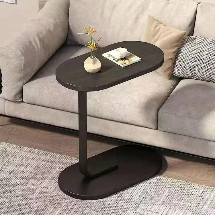 Simple Small Corner Bedside Table in Living Room Bedroom