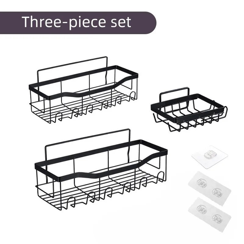 Bathroom Storage Mounted Caddy Rack