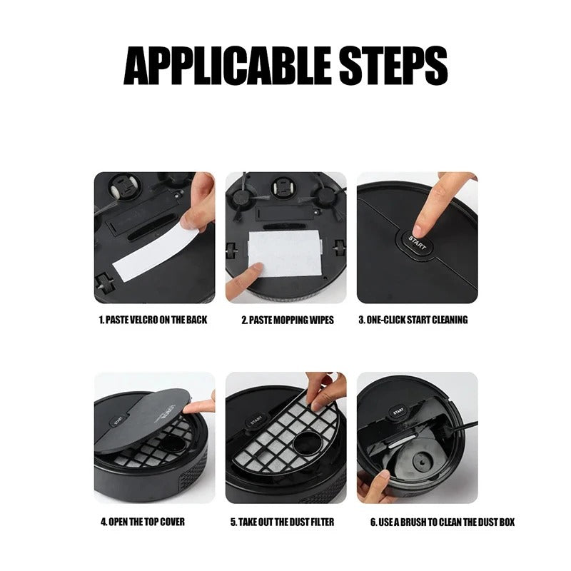 Rechargeable Sweeping Robot Wireless Cleaner