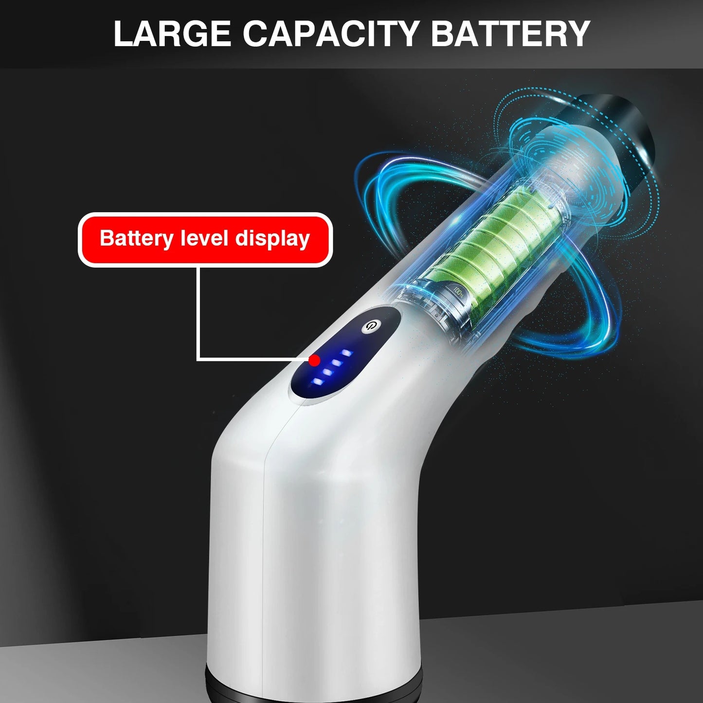 Electric Spin Scrubber Brush with Brush Heads&Extension Handles