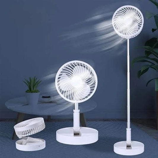 Portable rechargeable fan