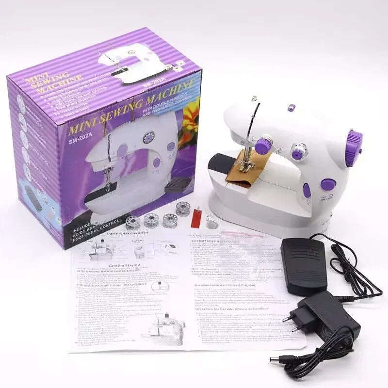 Electric mini sewing machine