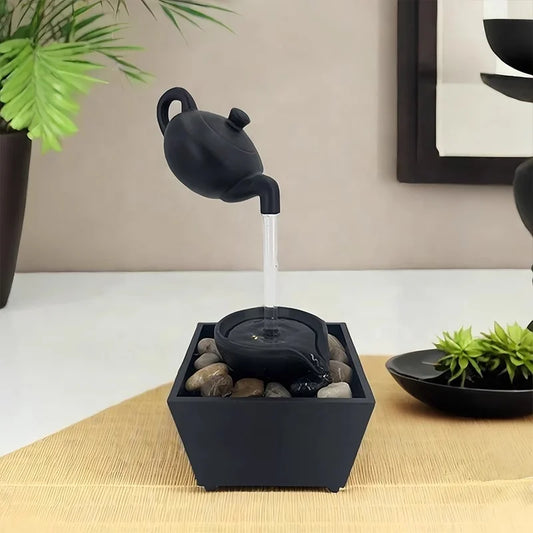 Mini Tabletop Indoor Teapot Fountain