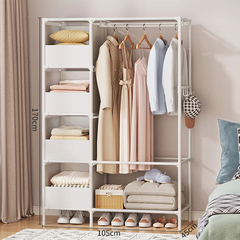 Multifunctional  Garment and Shoe Rack