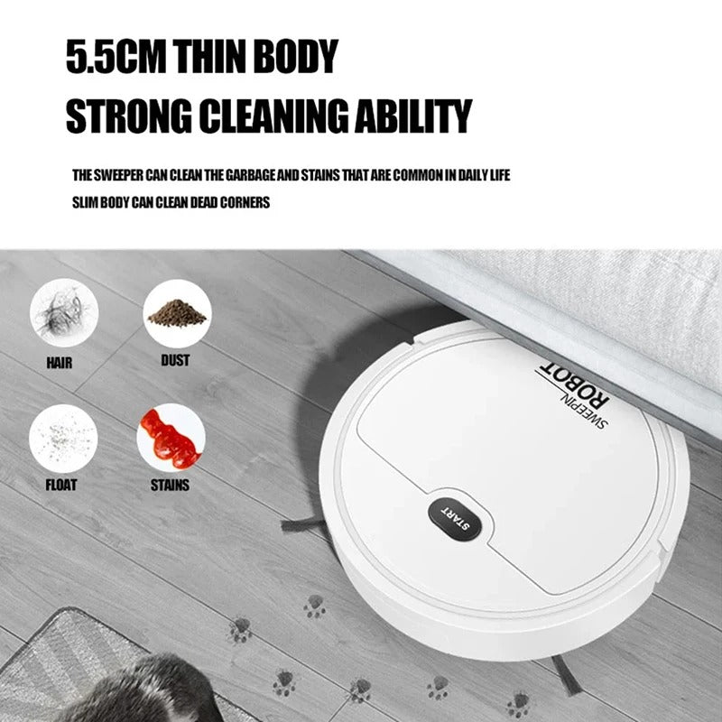 Rechargeable Sweeping Robot Wireless  Cleaner