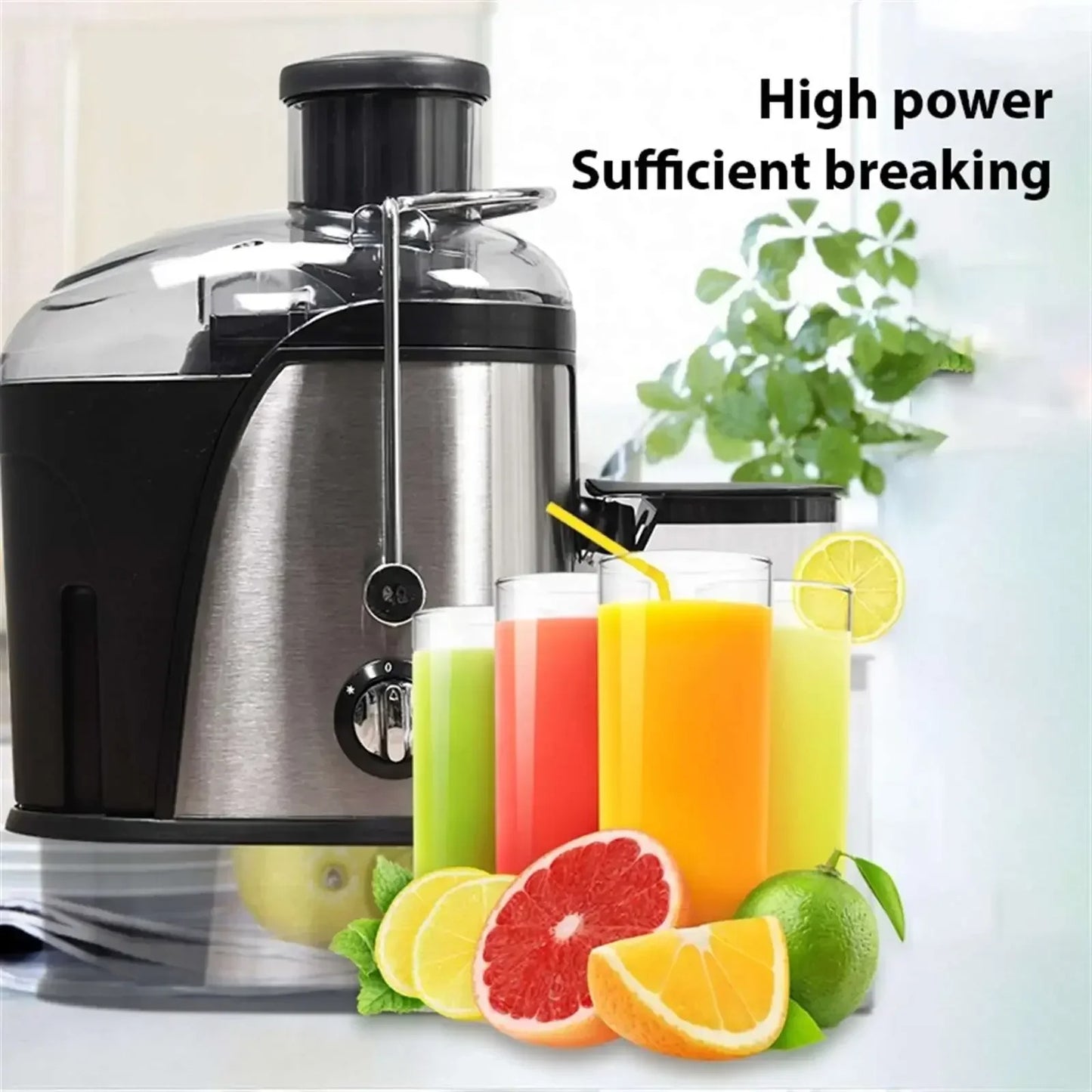 Stainless Steel Fruit Vegetable Centrifugal Juice Extractor