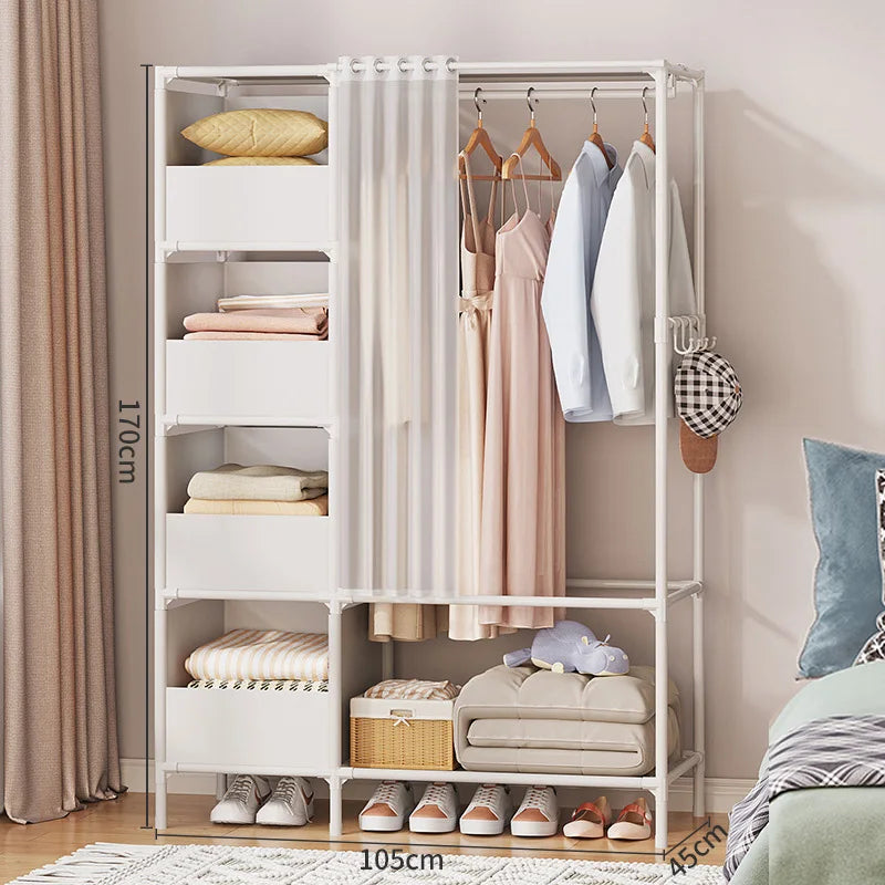 Multifunctional  Garment and Shoe Rack