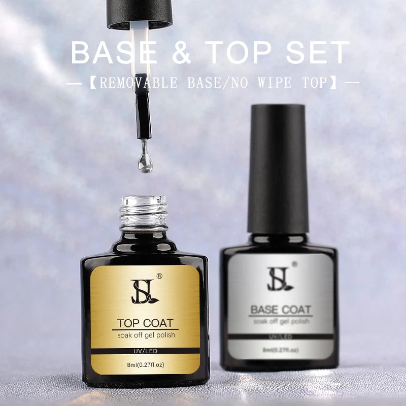 Home Nail Manicure  Gel Polish Set with UV Lamp